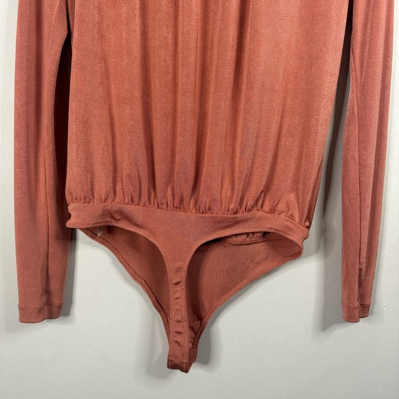 Intimately Free People Turnt Thong Bodysuit Ginger Spice size Medium - Picture 9 of 16